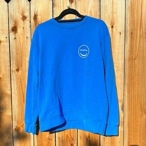 OUTDOOR VOICES “Endorphins Make You Happy” Pullover Sweatshirt, size Medium